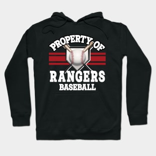 Proud Name Rangers Graphic Property Vintage Baseball Hoodie